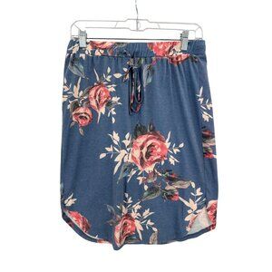 Tickled Teal Skirt Pull on Womens Size S Cottagecore Fairycore Coquette Festival